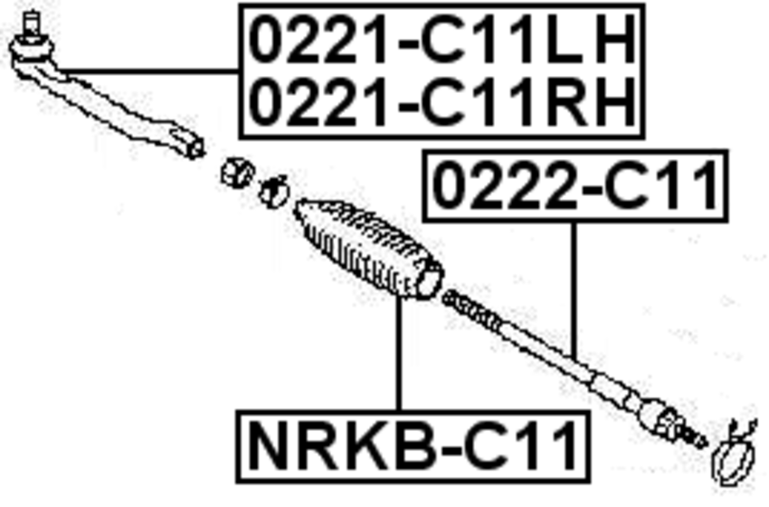 Nissan tiida steering joint assembly #2