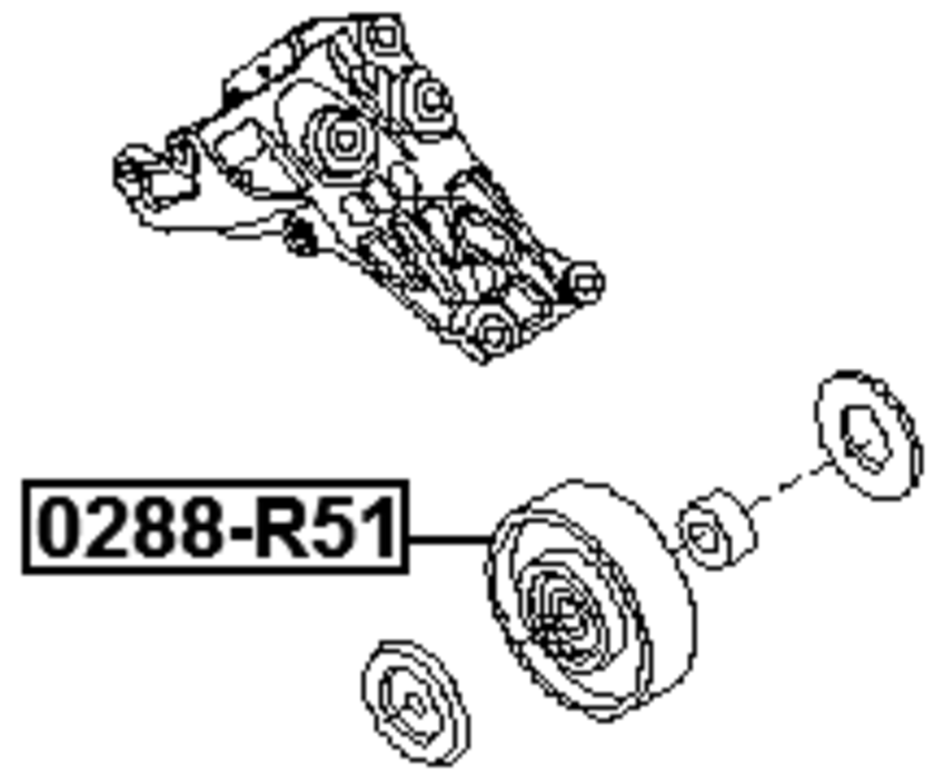 2005 Nissan frontier idler pulley #10