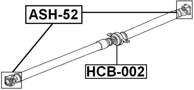 1997 Honda universal joints #2