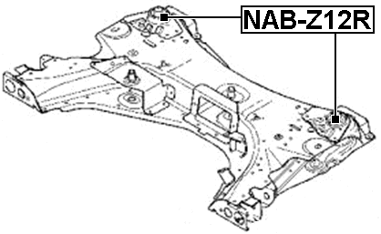 Nissan versa subframe bushings #8