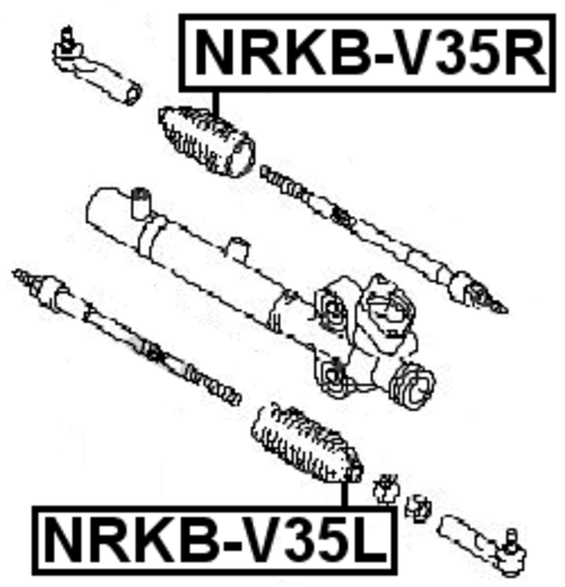 2005 Nissan maxima rack and pinion