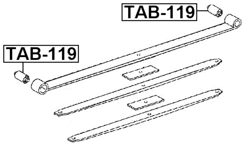 2002 Nissan xterra leaf springs